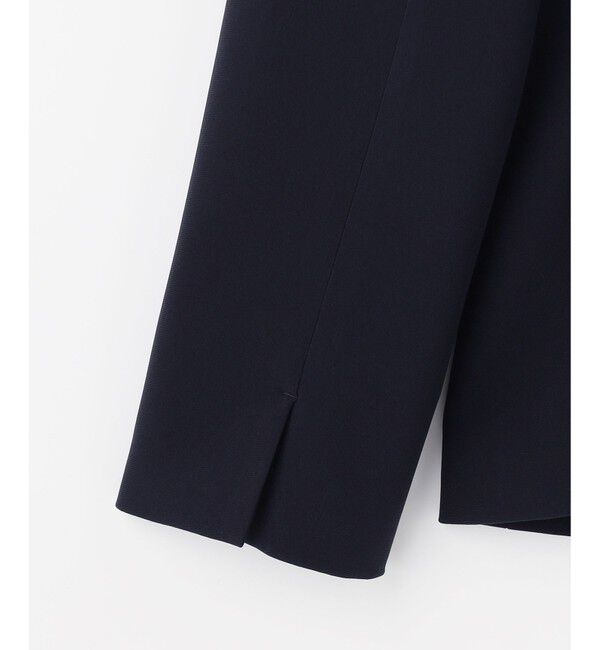 23区「【セットアップ対応/洗える】トリアセダブルジョーゼット テーラード ジャケット」|テーラードジャケット|