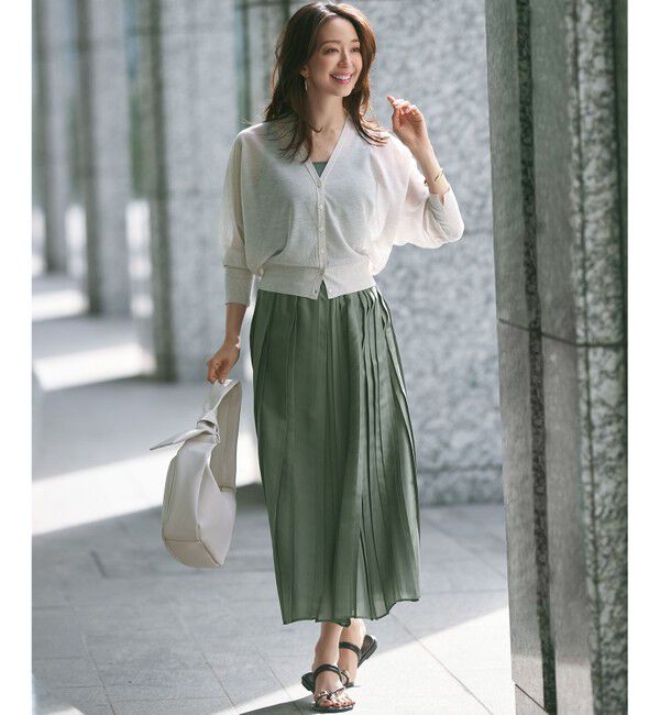 23区「【新色追加/見上愛さん着用】オーガニック コットンリブ タンクトップ」|タンクトップ|