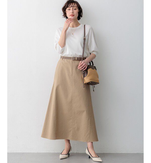 23区「【好評につき追加/Oggi6月号掲載】ガラスフェザー ベルト」|ベルト|