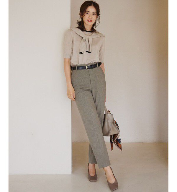 23区「【好評につき追加/Oggi6月号掲載】ガラスフェザー ベルト」|ベルト|