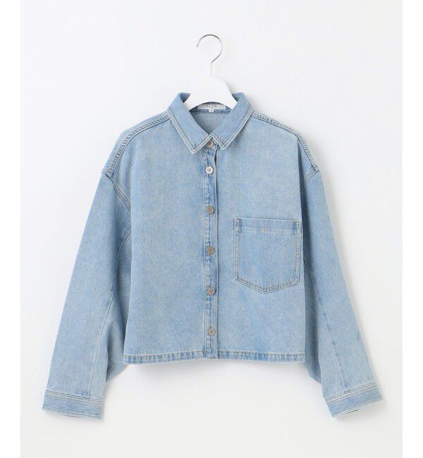 23区「【SLOW/一部店舗限定】LIGHT DENIM ジャケット」|デニムジャケット|