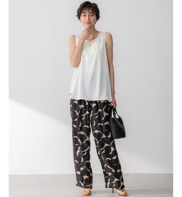 23区「【新色追加/Oggi掲載】ミスティサテン タンクトップ」|タンクトップ|