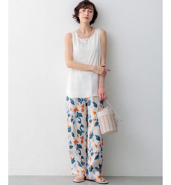 23区「【新色追加/Oggi掲載】ミスティサテン タンクトップ」|タンクトップ|