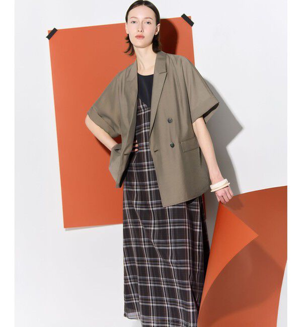 23区「【新色追加/Oggi掲載】ミスティサテン タンクトップ」|タンクトップ|