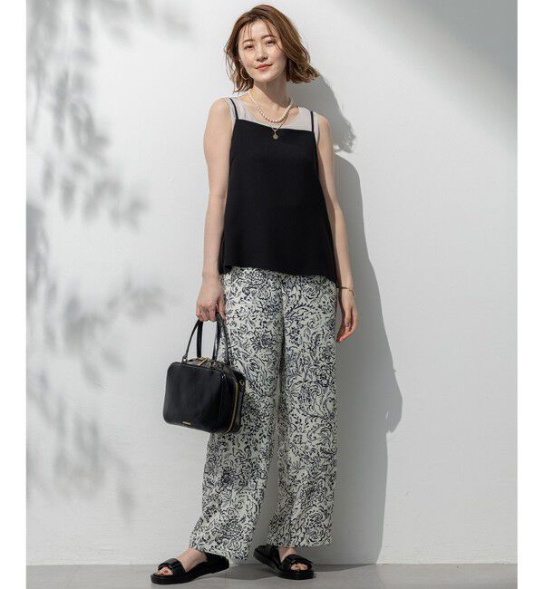 23区「【新色追加/Oggi掲載】ミスティサテン タンクトップ」|タンクトップ|