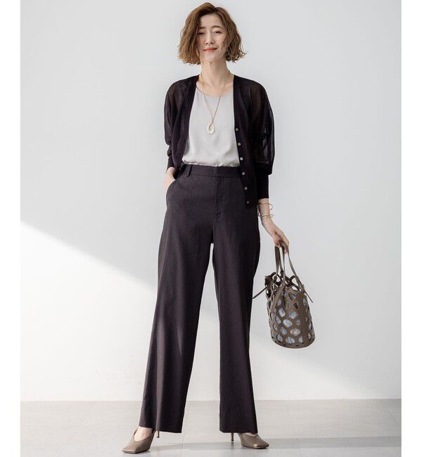 23区「【新色追加/Oggi掲載】ミスティサテン タンクトップ」|タンクトップ|