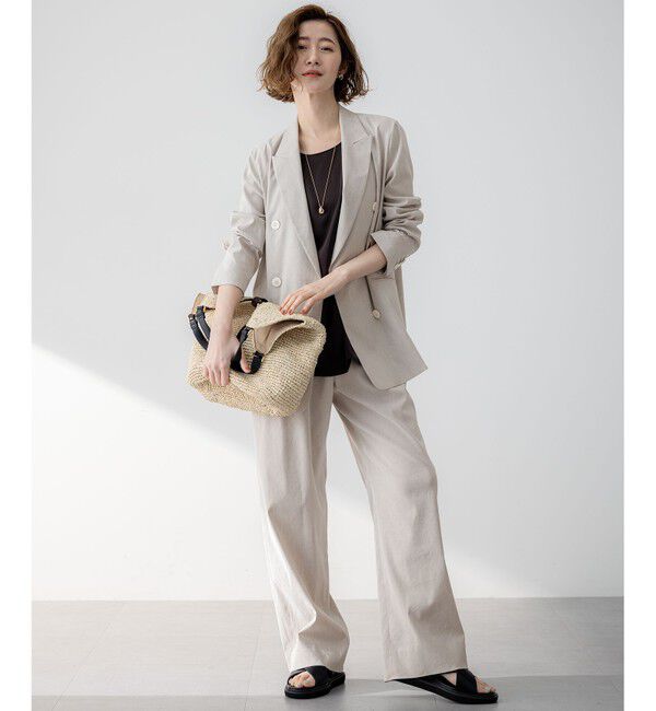 23区「【新色追加/Oggi掲載】ミスティサテン タンクトップ」|タンクトップ|