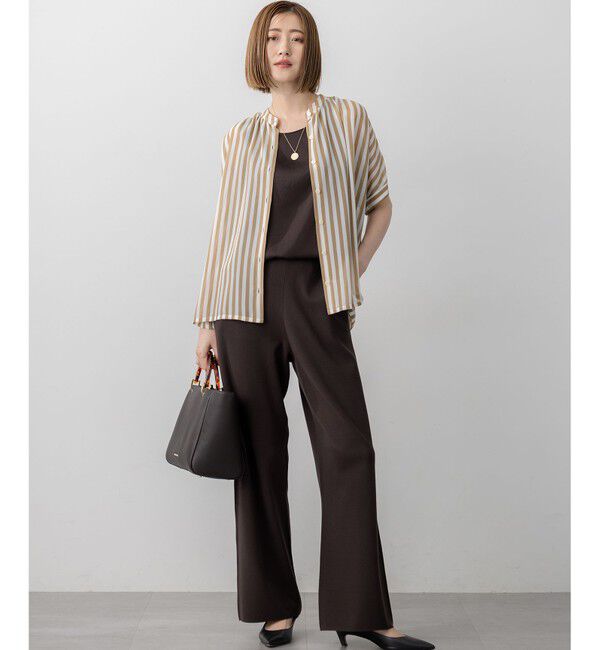 23区「【新色追加/Oggi掲載】ミスティサテン タンクトップ」|タンクトップ|