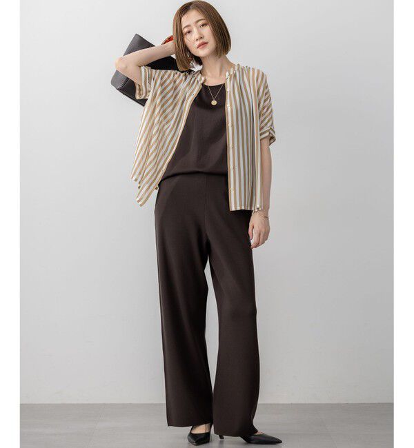 23区「【新色追加/Oggi掲載】ミスティサテン タンクトップ」|タンクトップ|