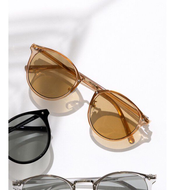 23区「【WEB限定】カラーレンズ サングラス」|サングラス|ベージュ系