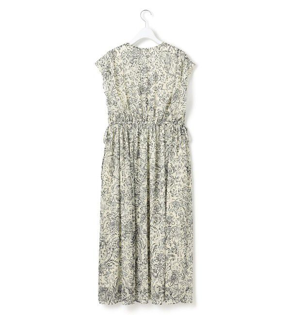 23区「【洗える】アンティークフラワープリント ワンピース」|ワンピース|