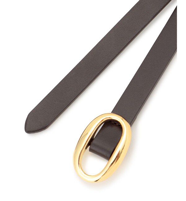 23区「オーバルバックル ナロー ベルト」|ベルト|