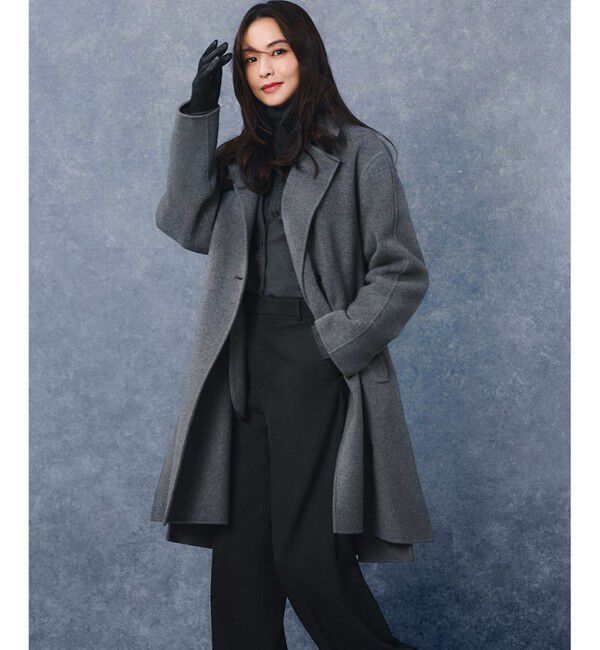 23区「【滝沢眞規子さん着用/VERY掲載】 MANTECOPure リバー チェスターコート」|チェスターコート|