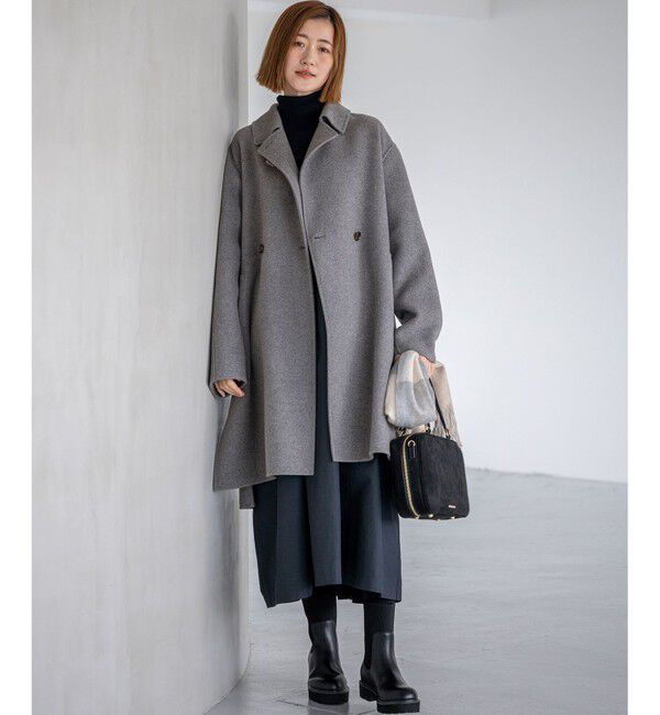 23区「【滝沢眞規子さん着用/VERY掲載】 MANTECOPure リバー チェスターコート」|チェスターコート|