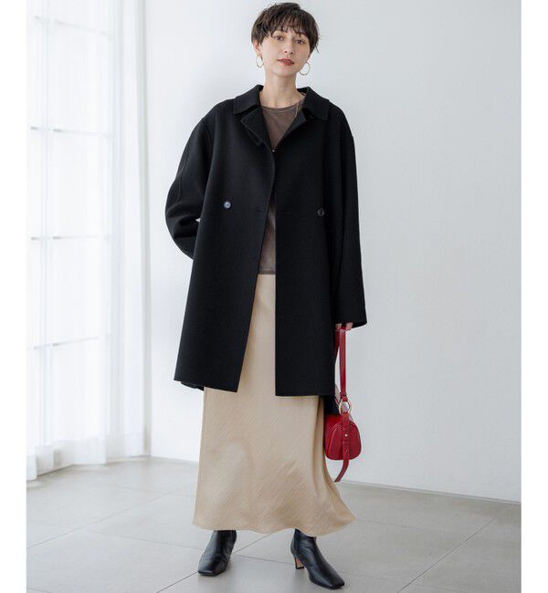 23区「【滝沢眞規子さん着用/VERY掲載】 MANTECOPure リバー チェスターコート」|チェスターコート|