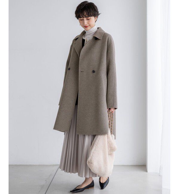 23区「【滝沢眞規子さん着用/VERY掲載】 MANTECOPure リバー チェスターコート」|チェスターコート|