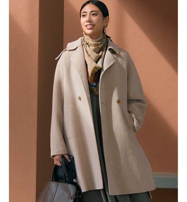 23区「【滝沢眞規子さん着用/VERY掲載】 MANTECOPure リバー チェスターコート」|チェスターコート|ｵｰﾄﾐｰﾙ