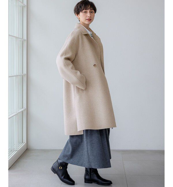 23区「【滝沢眞規子さん着用/VERY掲載】 MANTECOPure リバー チェスターコート」|チェスターコート|