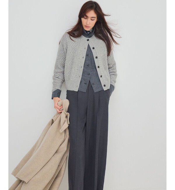 23区「【滝沢眞規子さん着用/VERY掲載】 MANTECOPure リバー チェスターコート」|チェスターコート|