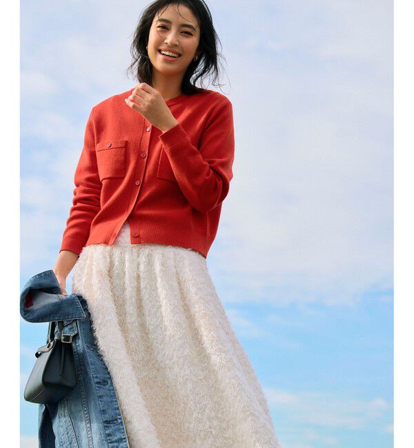 23区「【滝沢眞規子さん着用/RED CARD TOKYO&times;23区】オーバーサイズ デニム ジャケット」|デニムジャケット|