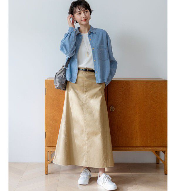 23区「【見上愛さん着用/Oggi掲載】オーバルバックル ベルト」|ベルト|