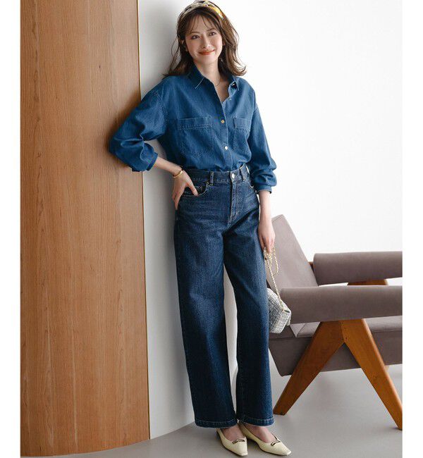 23区「【VERY掲載】Ericaキャラコ  ペイズリープリント スカーフ」|バンダナ・スカーフ|