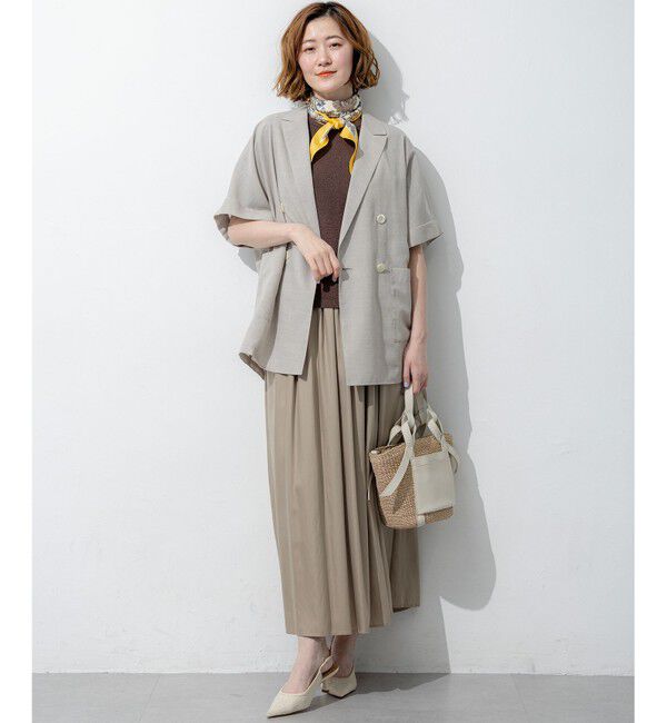 23区「【VERY掲載】Ericaキャラコ  ペイズリープリント スカーフ」|バンダナ・スカーフ|