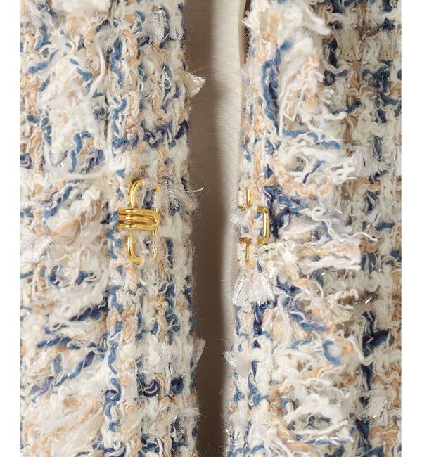 23区「GIOLICAツイード ジャケット」|テーラードジャケット|