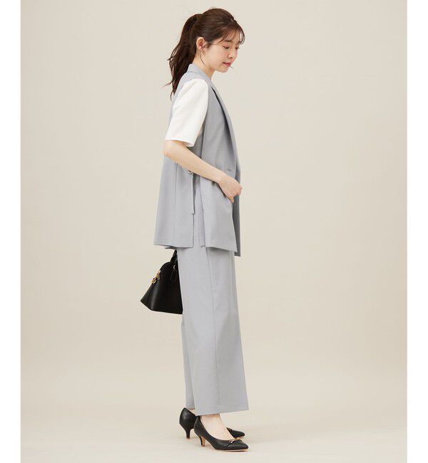 ANY SIS「【UVカット・接触冷感・吸水速乾】スマートビューティストレッチ  ジレ」|その他|