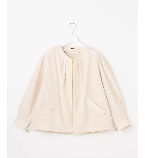 ANY SIS「【BAILA掲載/花粉リリース】スプリングコンフォート ブルゾン」|ブルゾン・スタジャン|