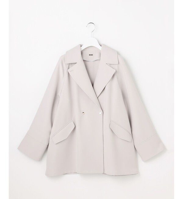 ANY SIS「【2WAY】エレカジストレッチミドルトレンチ コート」|トレンチコート|