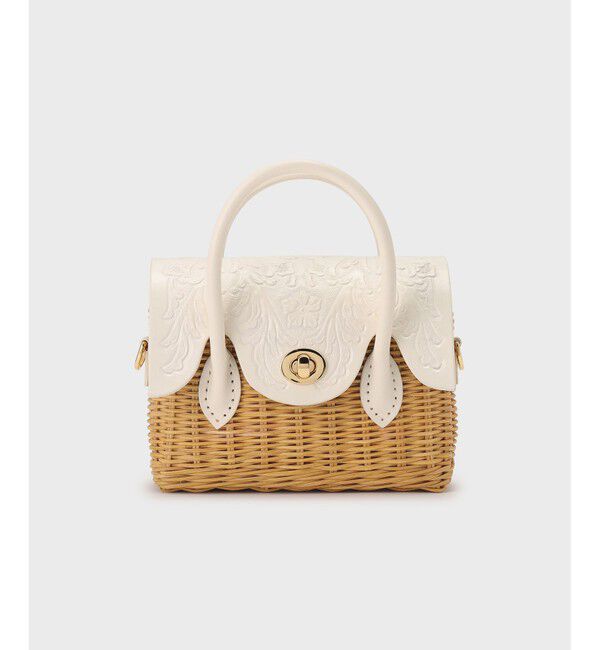 Carving Tribes「Micro RattanBag」|ショルダー・メッセンジャー|エクリュ