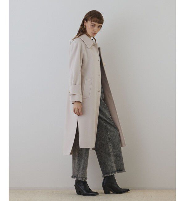 Diagram「ウールカシミヤリバーコート」|ステンカラーコート|