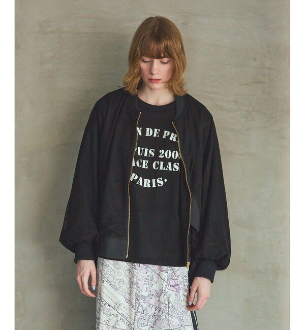 Grace Class「メッシュレイヤードブルゾン」|ブルゾン・スタジャン|