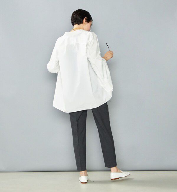 NOLLEY'S「NMPウールトロテーパードパンツ」|チノ|