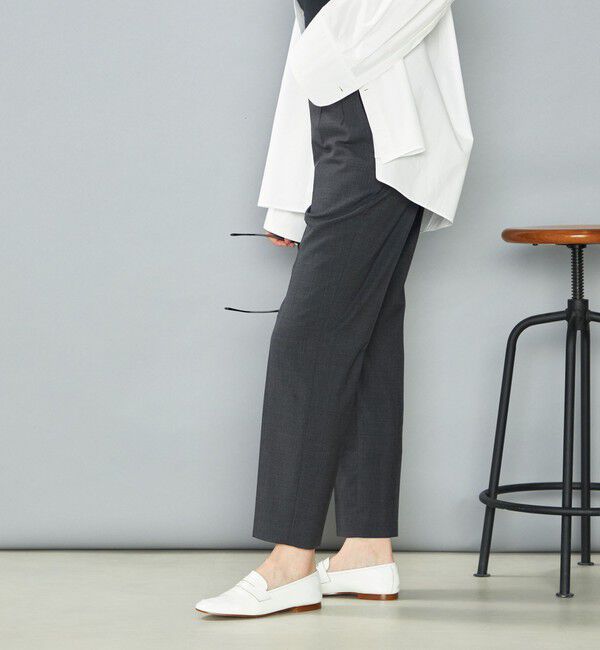 NOLLEY'S「NMPウールトロテーパードパンツ」|チノ|