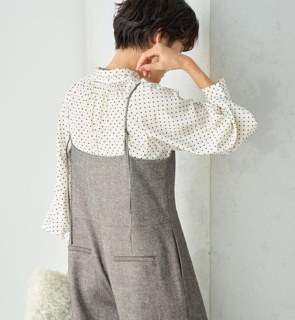 NOLLEY'S sophi「シックツイードサロペット」|オールインワン|