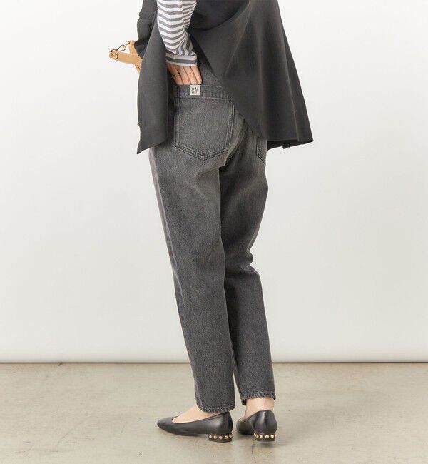 Rie Miller「【RM denim】ハイウエストスリムテーパードデニム」|デニム|