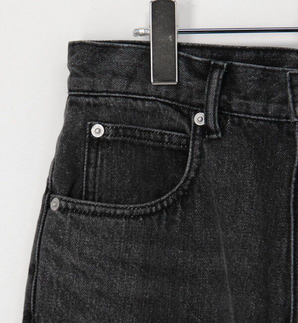 Rie Miller「【RM denim】ハイウエストスリムテーパードデニム」|デニム|