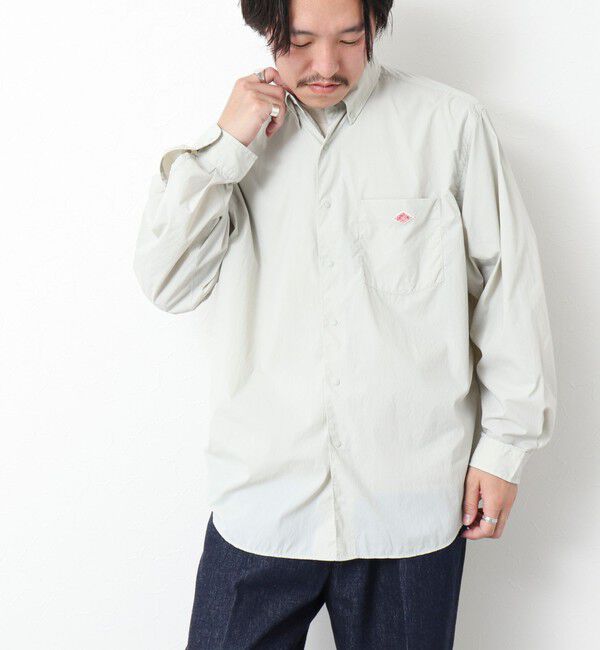 NOLLEY'S goodman「【DANTON/ダントン】DOT BUTTON B.D. SHIRT LS 25SS」|シャツ・ブラウス|
