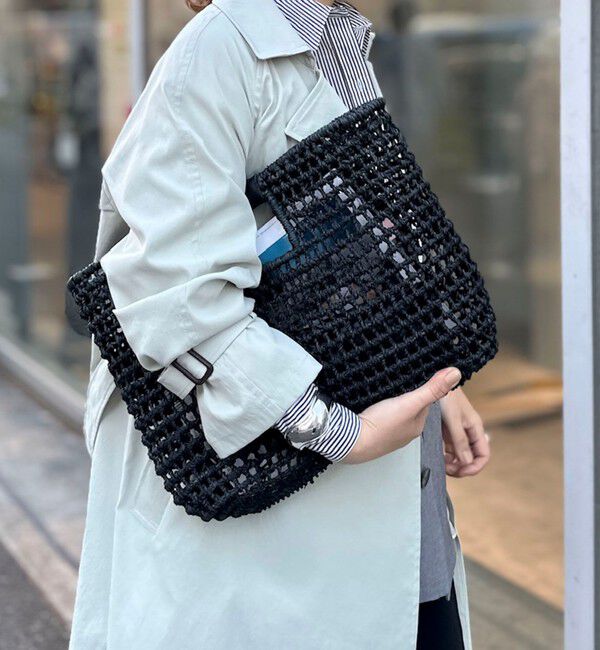 NOLLEY'S「【BAGMATI/ バグマティ】ラフィアかごバッグ【PR林☆別注アイテム】」|かごバッグ|