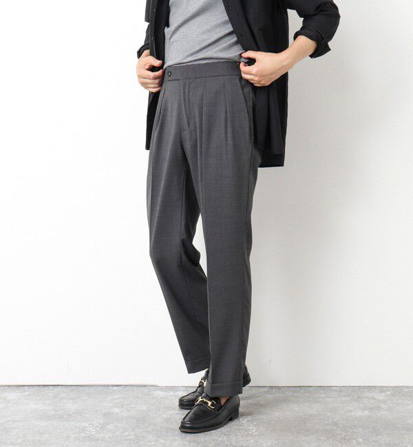 WORK ABOUT「NSN アジャスター付2タックスラックス 25SS」|スラックス|