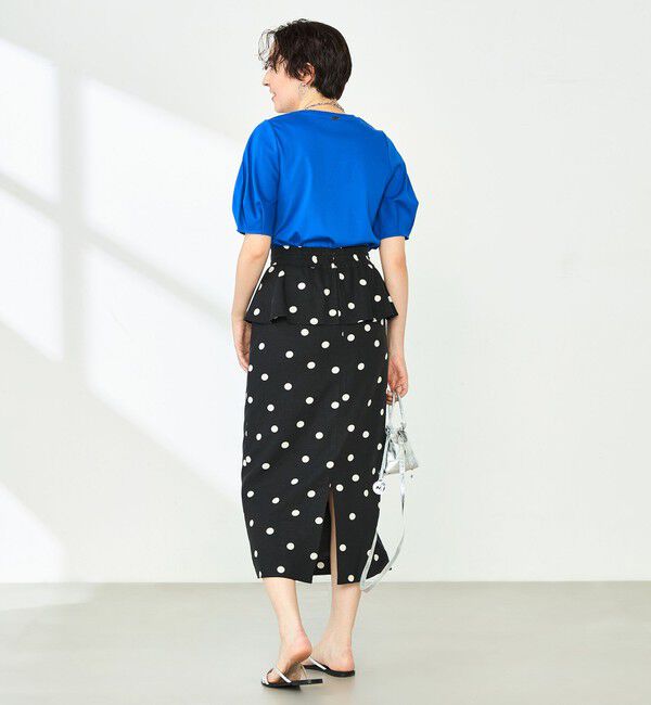 NOLLEY'S「高機能 LA＋スムース5分袖プルオーバーカットソー」|Tシャツ・カットソー|