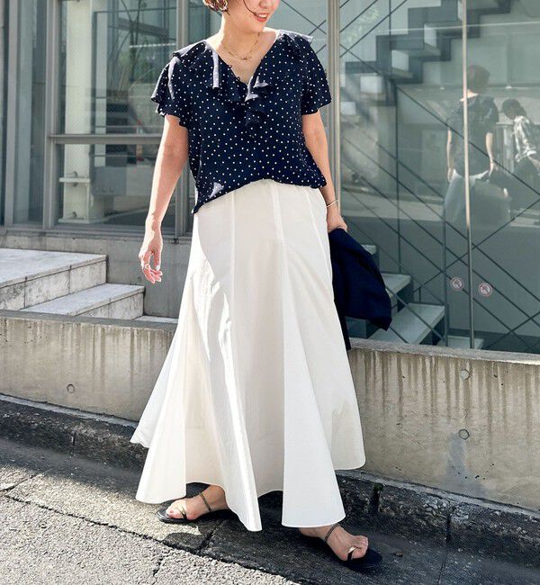 NOLLEY'S「2wayラッフル衿ブラウス」|シャツ・ブラウス|