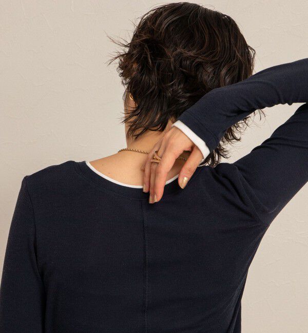 NOLLEY'S「【MAQWEL/マクウェル】レイヤードライクロンT」|Tシャツ・カットソー|