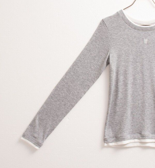 NOLLEY'S「【MAQWEL/マクウェル】レイヤードライクロンT」|Tシャツ・カットソー|