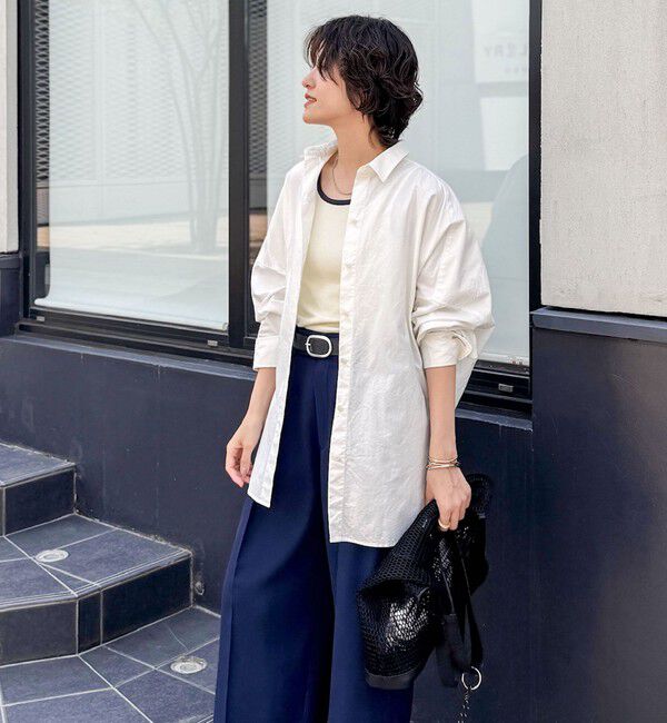 NOLLEY'S「【MAQWEL/マクウェル】オックスシャツ」|シャツ・ブラウス|