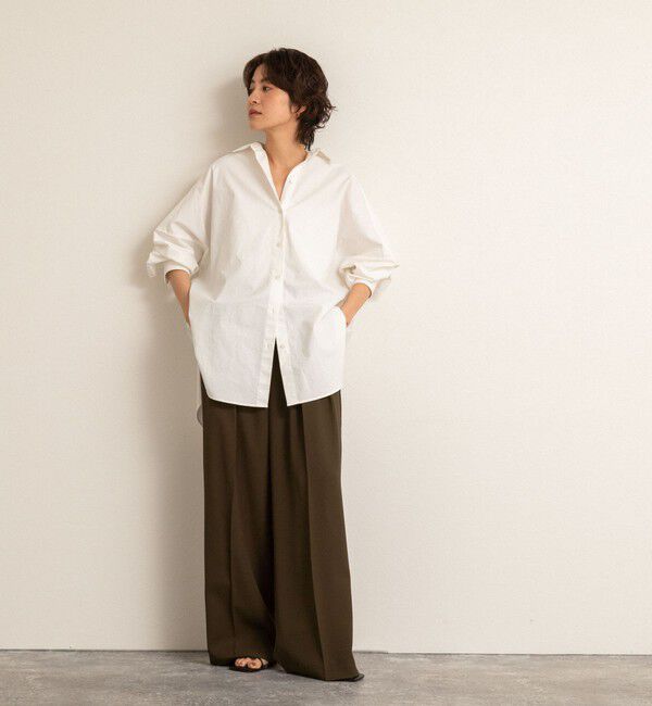 NOLLEY'S「【MAQWEL/マクウェル】オックスシャツ」|シャツ・ブラウス|