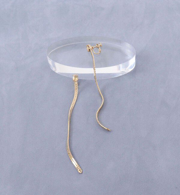 grace grace「【grace grace/グラスグラス】【PR林☆別注アイテム】ビジューロングイヤリング」|ピアス|