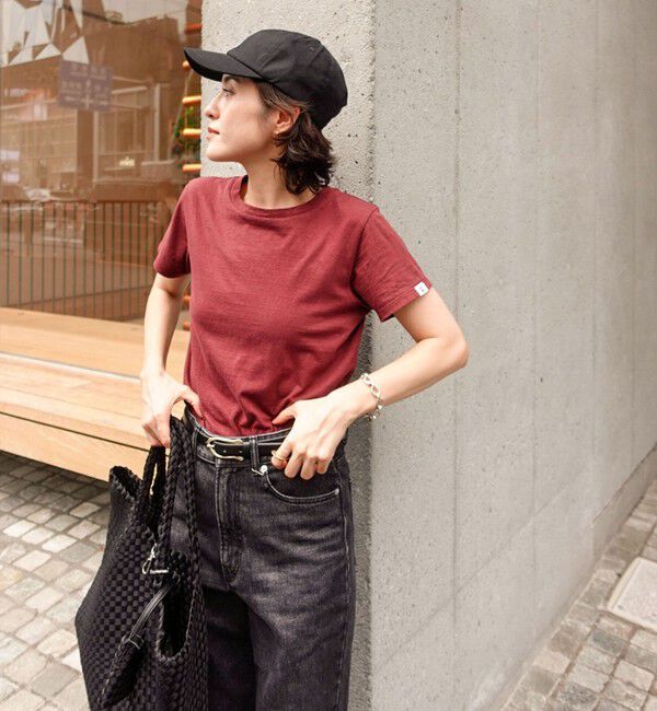 NOLLEY'S「【MAQWEL/マクウェル】MARUDOハーフスリーブTee」|Tシャツ・カットソー|